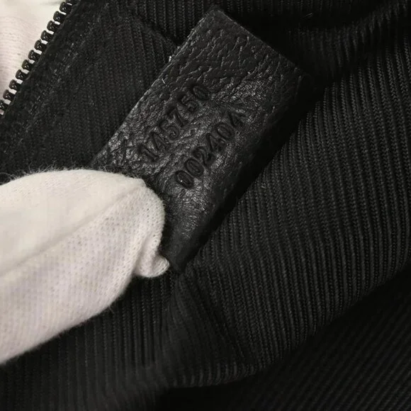 Gucci Black Canvas GG Abbey D Ring Handbag 145750 002404 155675 - Picture 10 of 10